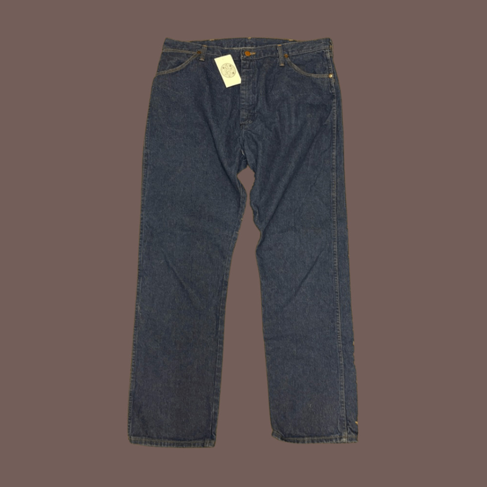 Wrangler Relaxed Fit Jeans | Dark Wash Denim | Size 38x32 | Vintage
